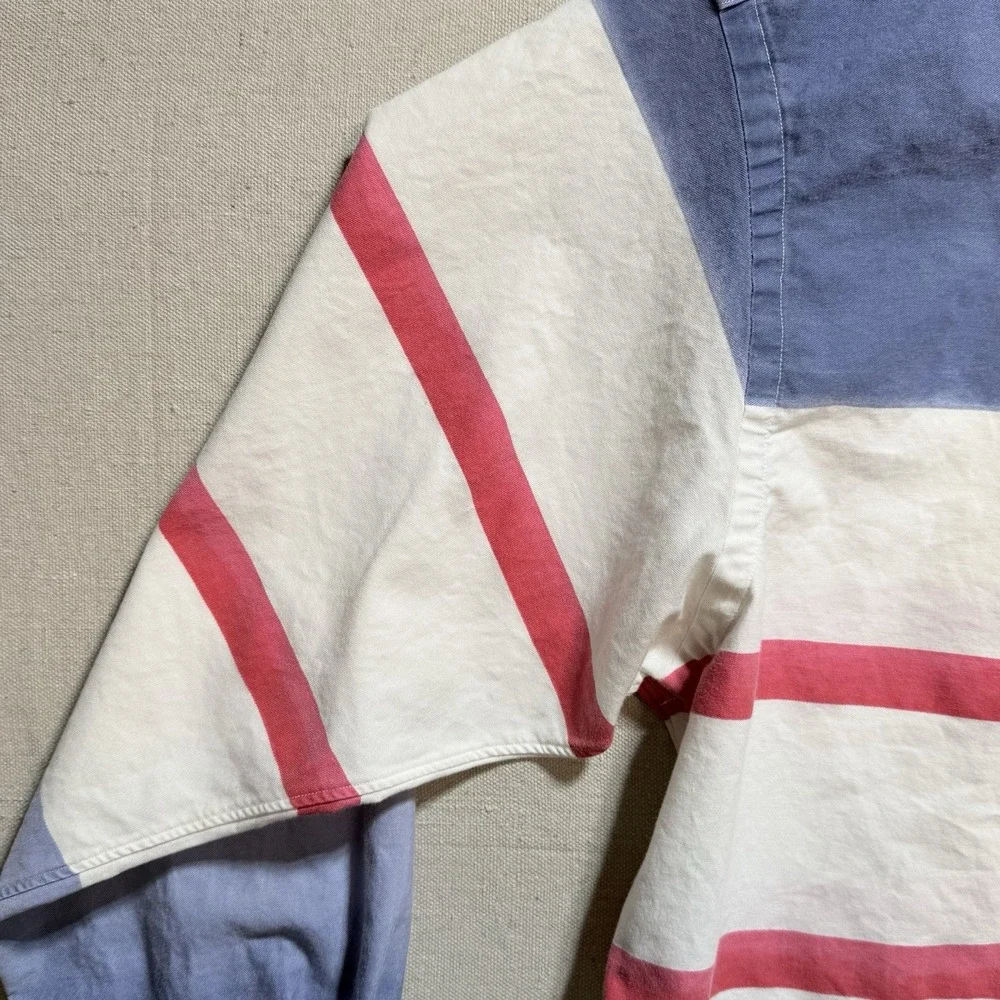 vintage polo ralph lauren Shirt Color Block 90s Men's Large Baggy